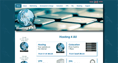 Desktop Screenshot of hosting4all.com