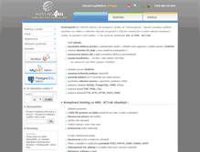 Tablet Screenshot of hosting4all.cz